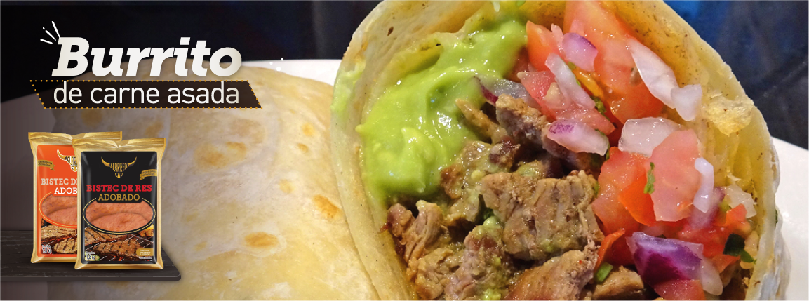 Burritos de carne asada
